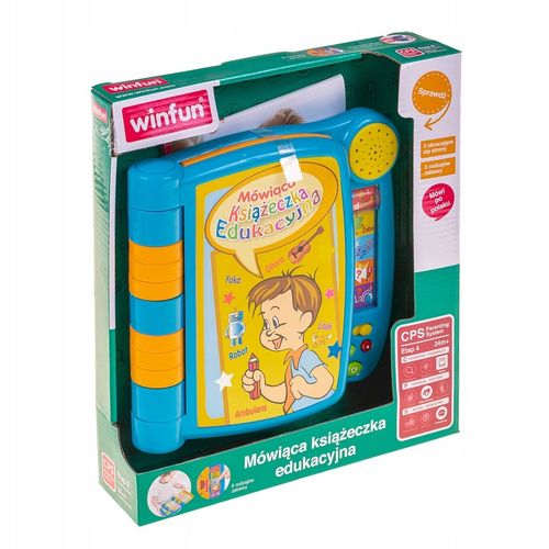 Mówiąca książeczka edukacyjna Smily Play Interaktywna Sensoryczna na Arena.pl