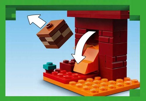 21266 - lego minecraft - bitwa na moście netheru na Arena.pl