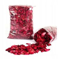 SUSZONE PŁATKI RÓŻ PRAWDZIWE DO DEKORACJI KĄPIELI RÓŻE KĄPIELOWE RÓŻY RÓŻA