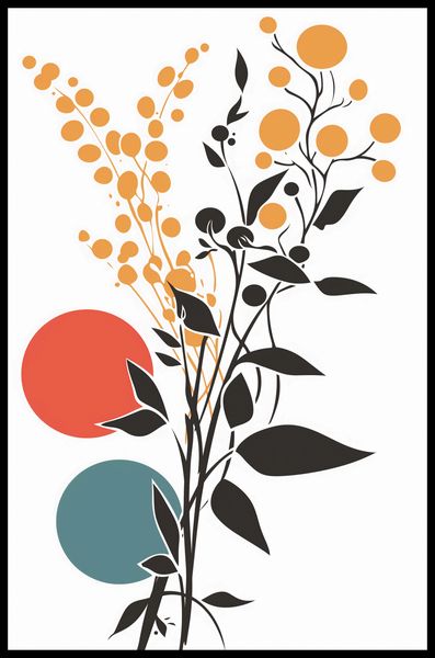 Plakat 53x81cm Rozkwitające Życie zdjęcie 2