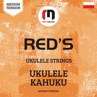 Struny do ukulele sopranowe koncertowe Red's Music