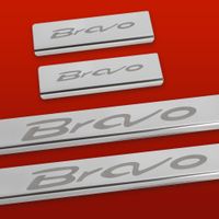 Listwa progowa FIAT BRAVO MK2 Stal nierdzewna 304 połysk 4szt