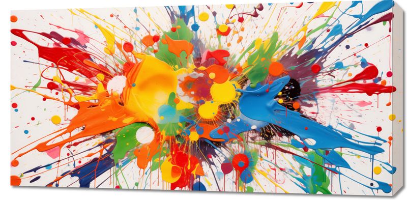 Obraz 100x50cm Eksplozja Kreatywności zdjęcie 1