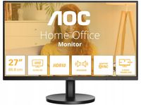 Monitor 4K 27 cali AOC U27B3A IPS 60Hz 4ms Głośniki HDR10