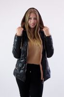 Krótka kurtka Fashion Czarna 44