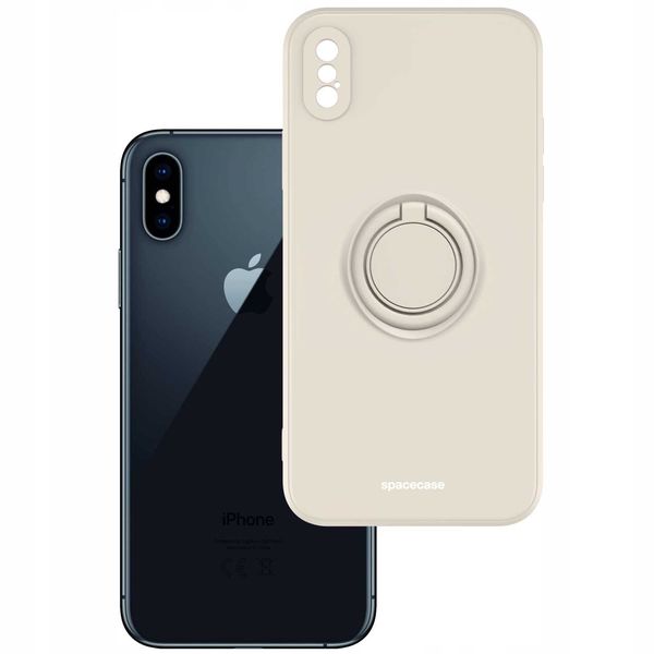 Spacecase Silicone Ring Iphone X/Xs Bone zdjęcie 2