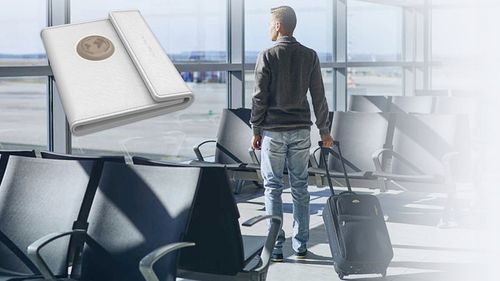 Lokalizator GPS MILI portfel podróżny z lokalizatorem MiTag APPLE IOS na Arena.pl