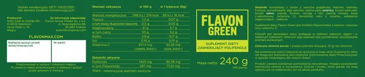 FLAVON GREEN zdjęcie 3