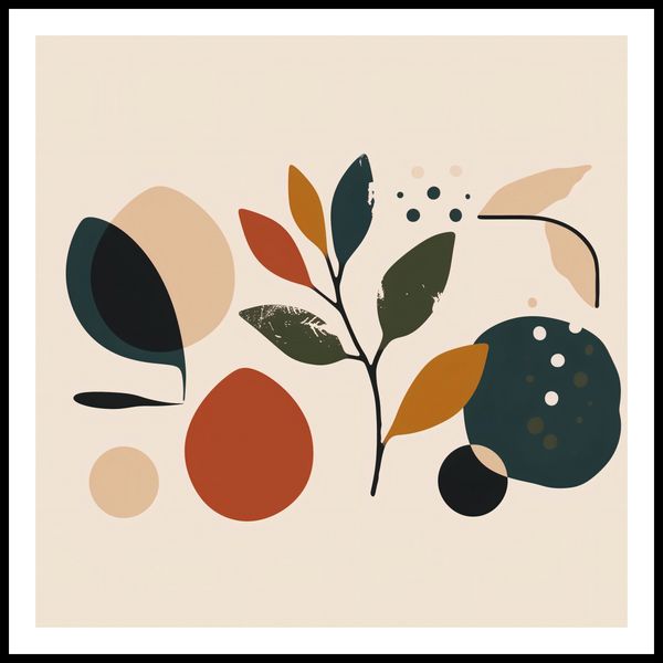 Plakat 100x100cm Ogród Melancholii zdjęcie 3