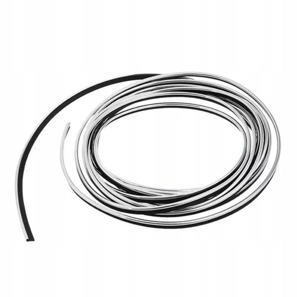 LISTWA TAŚMA OZDOBNA DO SAMOCHODU CHROM 5M TUNING zdjęcie 4