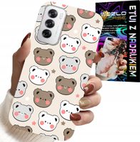 ETUI DO OPPO RENO12 5G - MIŚ MISIE WZORY DLA NAJMŁODSZYCH + FOLIA