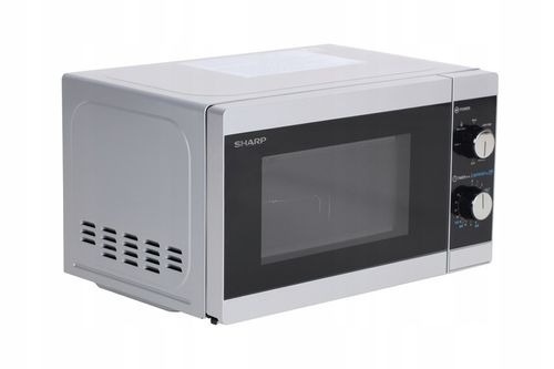 KUCHENKA MIKROFALOWA Z FUNKCJĄ GRILLOWANIA SHARP YC-MG01E-S 800W 20L na Arena.pl