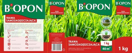 BOPON Trawa samozagęszczająca Biopon 40 m² / 1 kg na Arena.pl