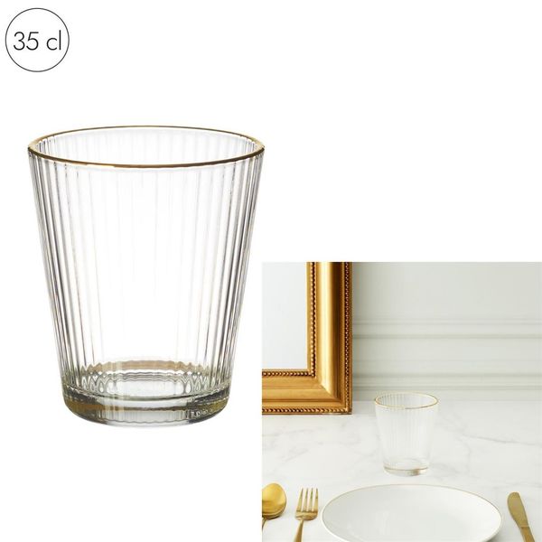 Szklanka Gold Edge 350ml zdjęcie 2