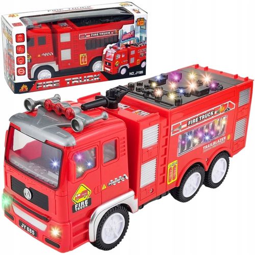 Straż pożarna wóz strażacki światło dźwięk automatyczna jazda na Arena.pl