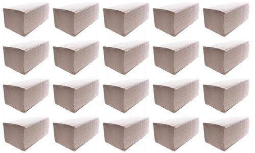 Ręcznik papierowy ZZ Bio szary 4000szt GRUBY Gramatura 38-40g 21cm x23 4000 na Arena.pl