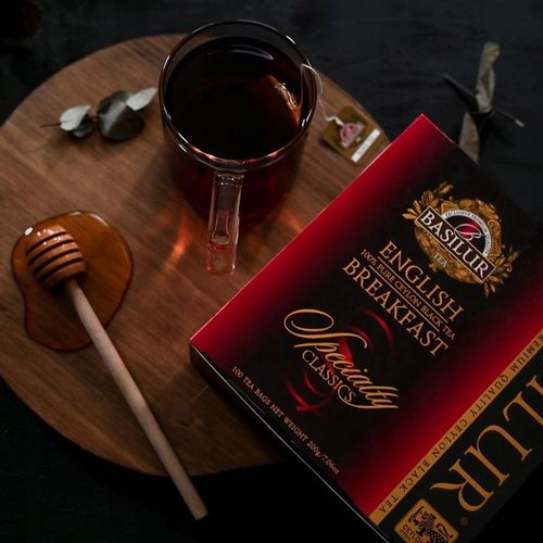 Basilur ENGLISH BREAKFAST herbata czarna - 100 szt. na Arena.pl