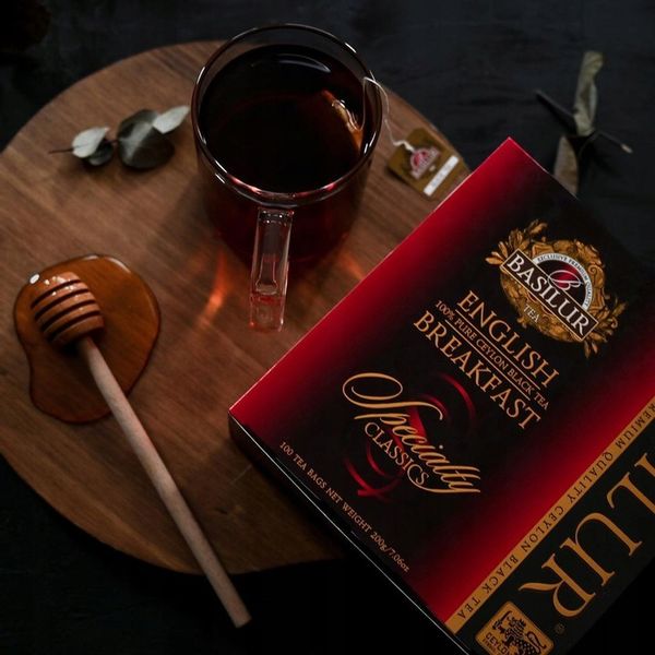 Basilur ENGLISH BREAKFAST herbata czarna - 100 szt. zdjęcie 6