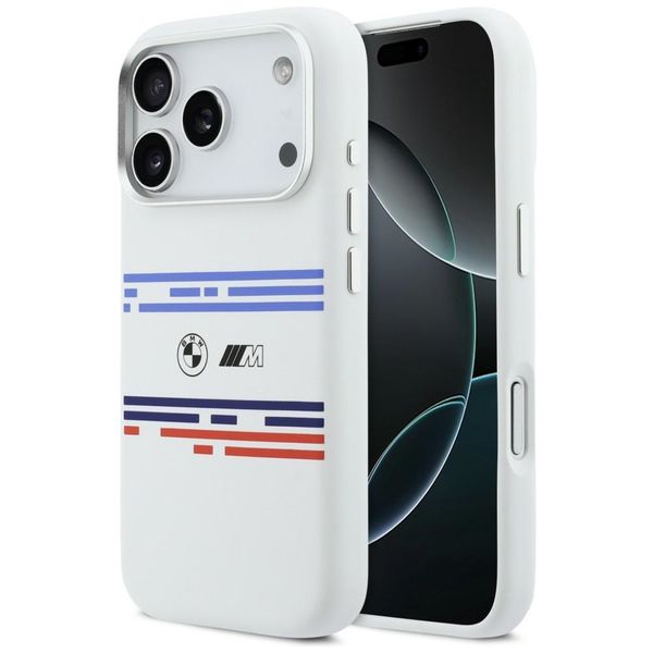 etui bmw m silicon horizontal line       magsafe do iphone 17 pro zdjęcie 1