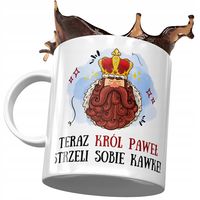 Kubek Dla Pawła Kolegi Męża Przyjaciela Na Prezent Z Nadrukiem Ze Zdjęciem