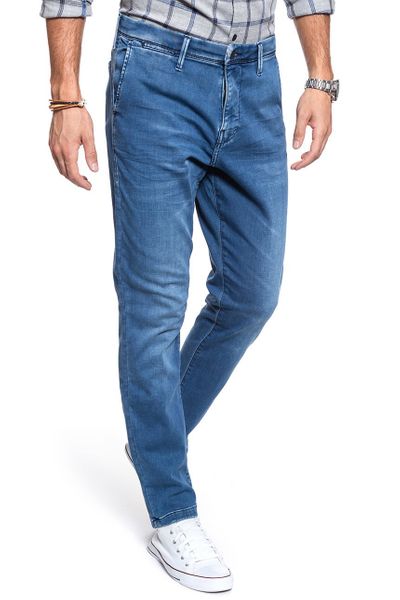 SPODNIE MĘSKIE MUSTANG RealX Chino DENIM BLUE 1008081 5000 582 W29 L32 zdjęcie 5
