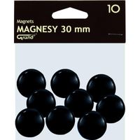 MAGNESY 30 MM 10 SZT CZARNE GRAND