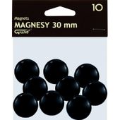 MAGNESY 30 MM 10 SZT CZARNE GRAND