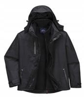 KURTKA OCIEPLANA 3W1 S553 CZARNA XXL S553BKR XXL PORTWEST