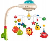 KARUZELA DO ŁÓŻECZKA Z RYBKAMI DLA DZIECI GWIEZDNY PROJEKTOR