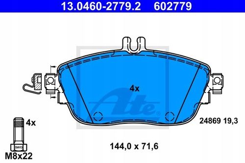TARCZA HAM PRZOD 295X28 V ATE na Arena.pl