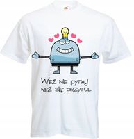 Koszulka Weź Się Przytul Domagała z twoim napisem