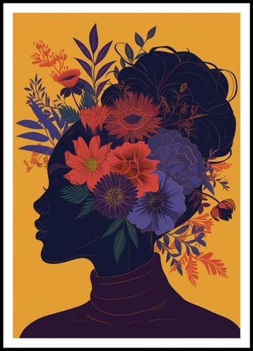 Plakat 70x100cm Botaniczna Muza na Arena.pl