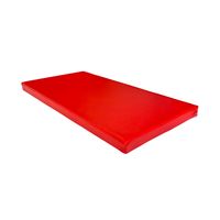 Materac gimnastyczny UNDERFIT 120 x 60 x 6 cm twardy czerwony