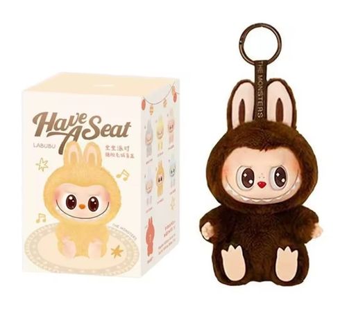 LABUBU Siedzący HAVE A SEAT BRELOK FIGURKA PLUSZOWA MASKOTKA NIESPODZIANKA na Arena.pl