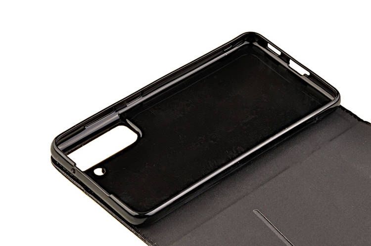 Etui Smart do Samsung Galaxy S21 FE czarny zdjęcie 5