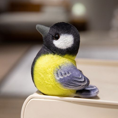 DLA DZIECI MAŁY PLUSZOWY PTAK NIEBIESKI SIKORKA SZCZYGIEŁSZT na Arena.pl