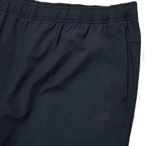 Męskie spodnie dresowe New Balance MP41047BK czarne dla dużego faceta - 2XL na Arena.pl