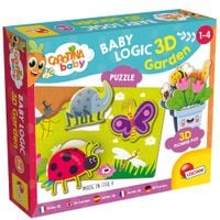 lisciani carotina baby logic 3d ogród 2550
