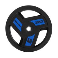 Obciążenie gumowane 30mm talerz Herk Insportline 20 kg