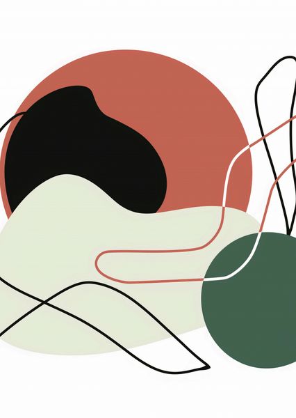 Plakat 64x90cm Płaszczyzny zdjęcie 1
