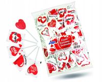 Lizak Lizaki serduszko serce prezent na Walentynki Dzień Dziecka Kobiet 100