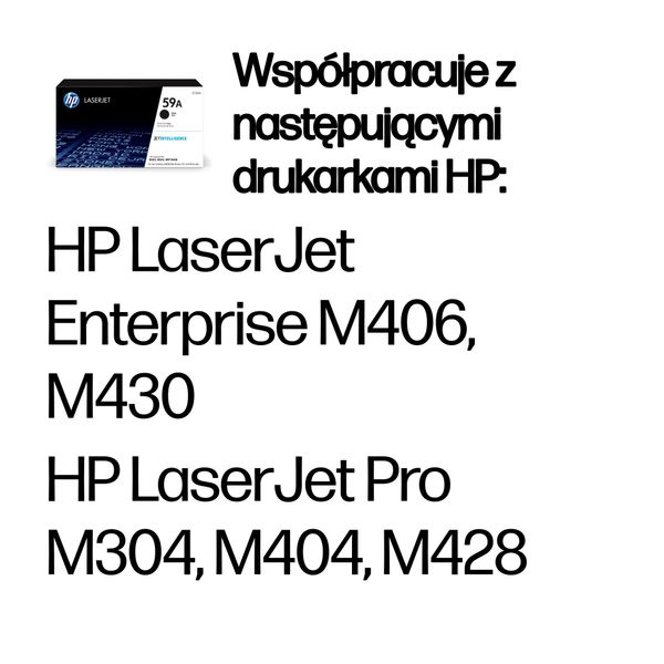 Toner HP 59A LaserJet (CF259A) black zdjęcie 6