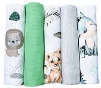 PIELUCHY PIELUSZKI TETROWE LUX BAWEŁNA 100% ZESTAW 5szt PREMIUM