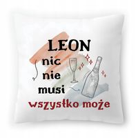 Poduszka Dla Leona Na Urodziny Imieniny Na Prezent Z Nadrukiem Ze Zdjęciem
