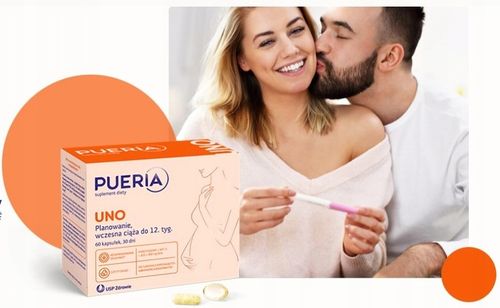 PUERIA UNO + DUO witaminy dla kobiet w ciąży 60+90 na Arena.pl