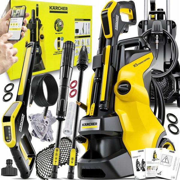 POTĘŻNA MYJKA CIŚNIENIOWA KARCHER K5 POWER CONTROL MOC 2500W NOWY MODEL XXL zdjęcie 1