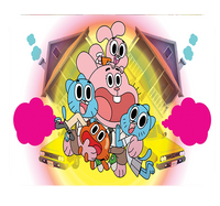 Podkładka pod myszkę Świat Gumballa