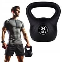 KETTLEBELL KETTLE ODWAŻNIK OBCIĄŻENIE DO ĆWICZEŃ FUNFIT GYM&FITNESS 8