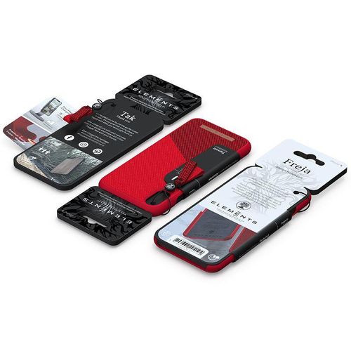 Nordic Elements Saeson Freja - Etui iPhone 8 Plus / 7 Plus / 6s Plus (czerwony) na Arena.pl