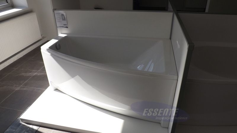 Wanna narożna 90x150 polska akrylowa +stelaż nogi lewa/prawa zdjęcie 5